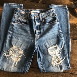 Willow & Root High Rise Mom Fit